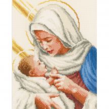 Kit Punto Croce - Vervaco - Madonna col bambino
