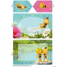 Kit bigliettini da ricamare per bambini - Vervaco - Kit da creare - Invito di Maya e Willy Invito