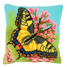 Kit cuscino fori grossi - Vervaco - farfalle