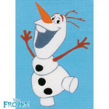 Kit di tela per bambini - Vervaco - Olaf