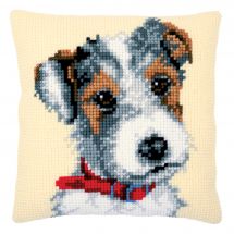 Kit cuscino fori grossi - Vervaco - Cane con collare