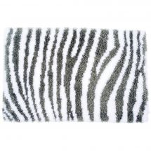 Kit tappeto a punto smirne - Vervaco - Modello a zebra