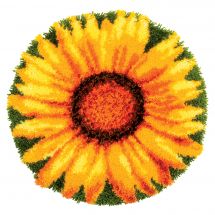 Kit tappeto a punto smirne - Vervaco - Girasole