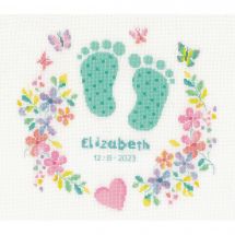Kit Punto Croce - Vervaco - Piede del bambino
