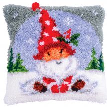 kit cuscini punto smirne - Vervaco - Gnomo di Natale