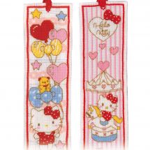 Kit segnalibro da ricamo - Vervaco - Doodle heart