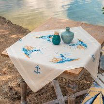 Kit tovaglia da ricamo - Vervaco - Marina