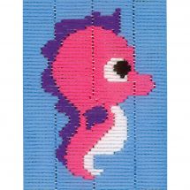 Kit di tela per bambini - Vervaco - Ippocampo
