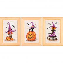 kit ricamo a punto croce - Vervaco - Halloween