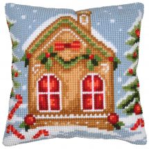 Kit cuscino fori grossi - Vervaco - Casa di pan di zenzero
