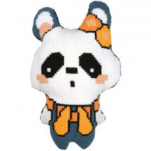 Kit cuscino fori grossi - Vervaco - Panda