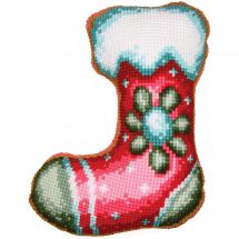 Kit cuscino fori grossi - Vervaco - Calze di natale