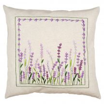 Kit cuscino da ricamo - Vervaco - Lavanda