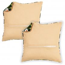 Retro di cuscino  - Vervaco - 2 cuscini 45 x 45 cm - Ecru