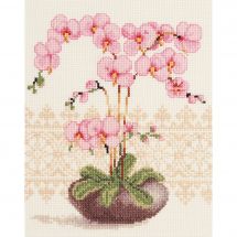 Kit Punto Croce - Vervaco - Orchidea