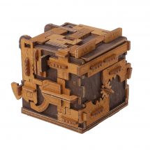 Puzzle in legno 3D - Wooden City - Escape Room - Puzzle Box