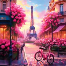 Kit ricamo diamante - Wizardi - Parigi