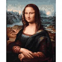 Kit di pittura per numero - Wizardi - Monna Lisa