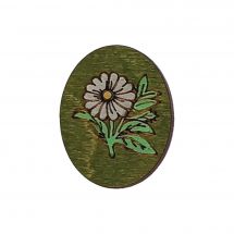 Porta aghi - Wizardi - Magnete ad ago - Fiore bianco